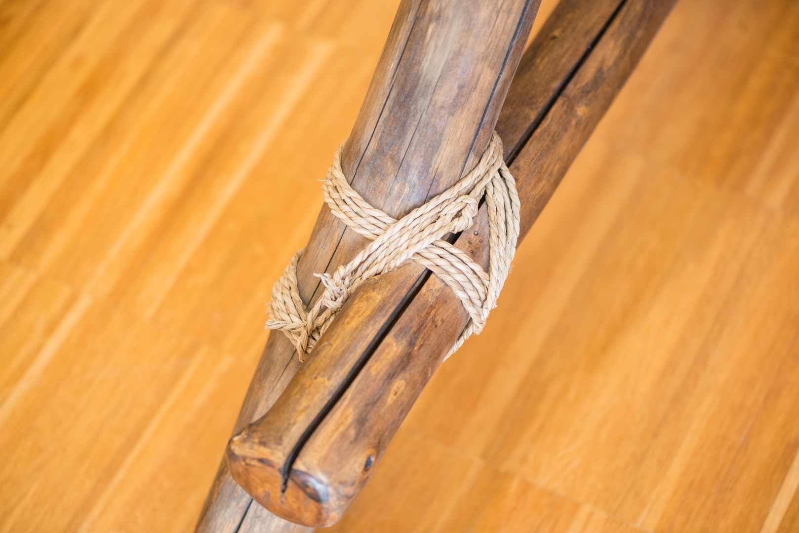 dettaglio della struttura in legno